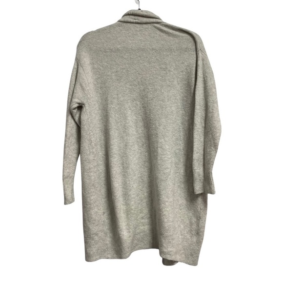 Light Gray And Beige Cardigan Wool And Yak Blend size small - Picture 2 of 6